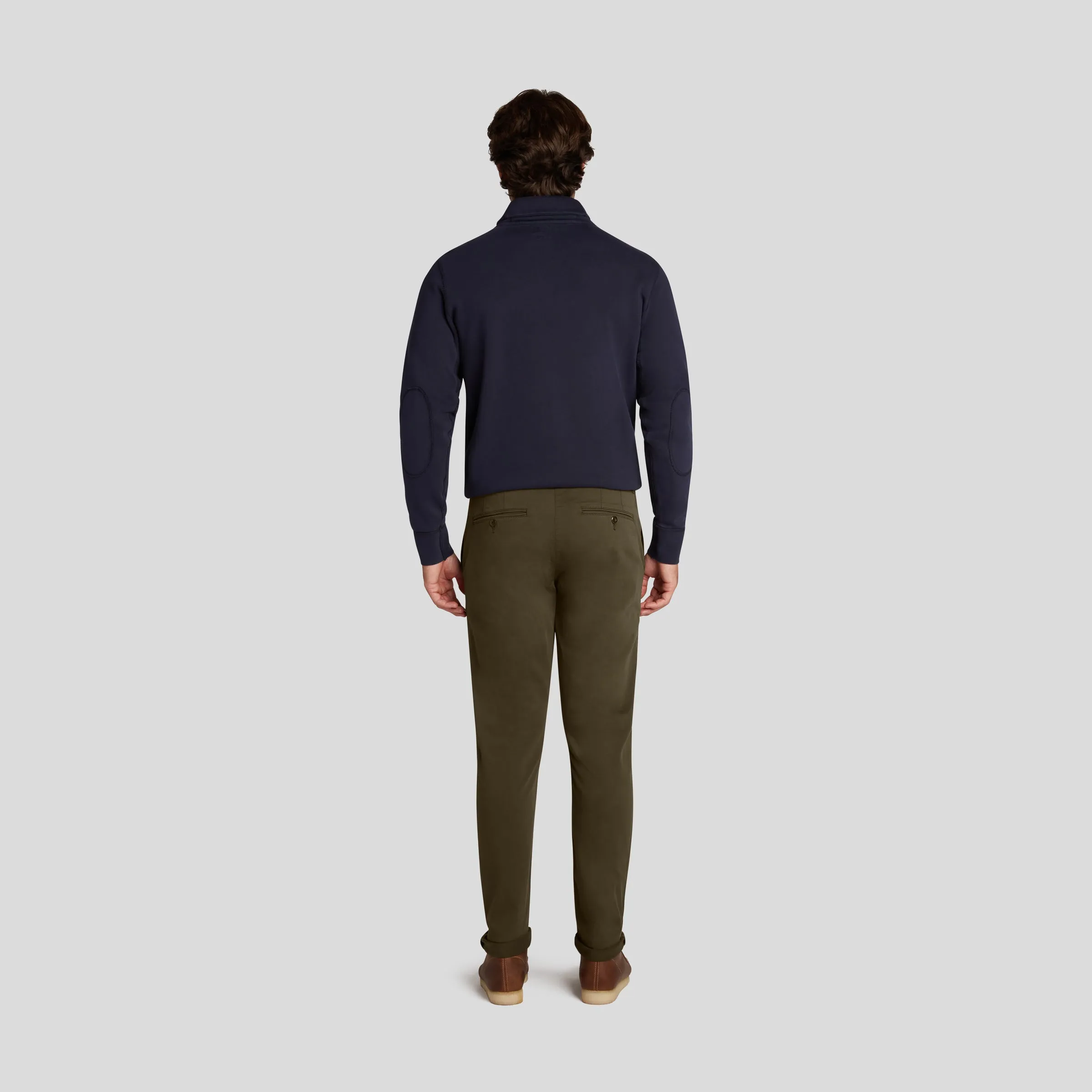 Precision Stretch Classic Fit Chino - Dark Olive