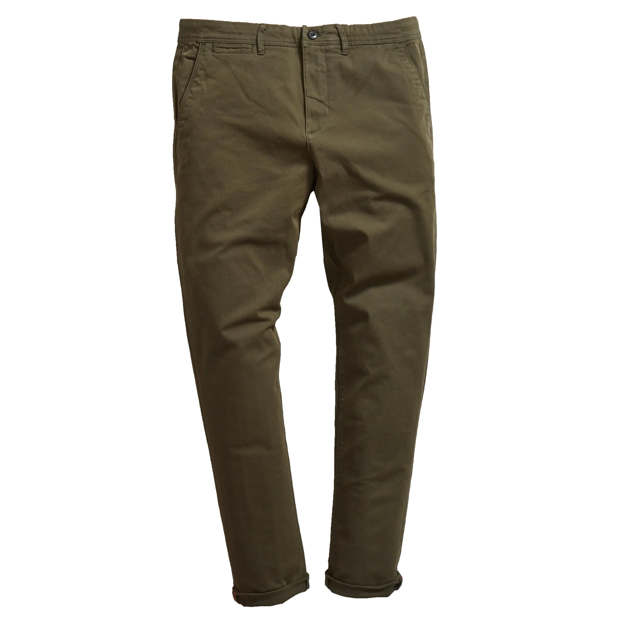 Precision Stretch Classic Fit Chino - Dark Olive