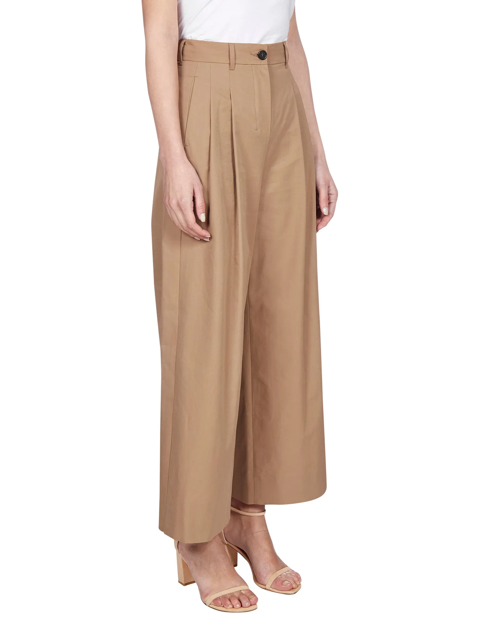 'S Max Mara High-Waisted Wide Leg Trousers