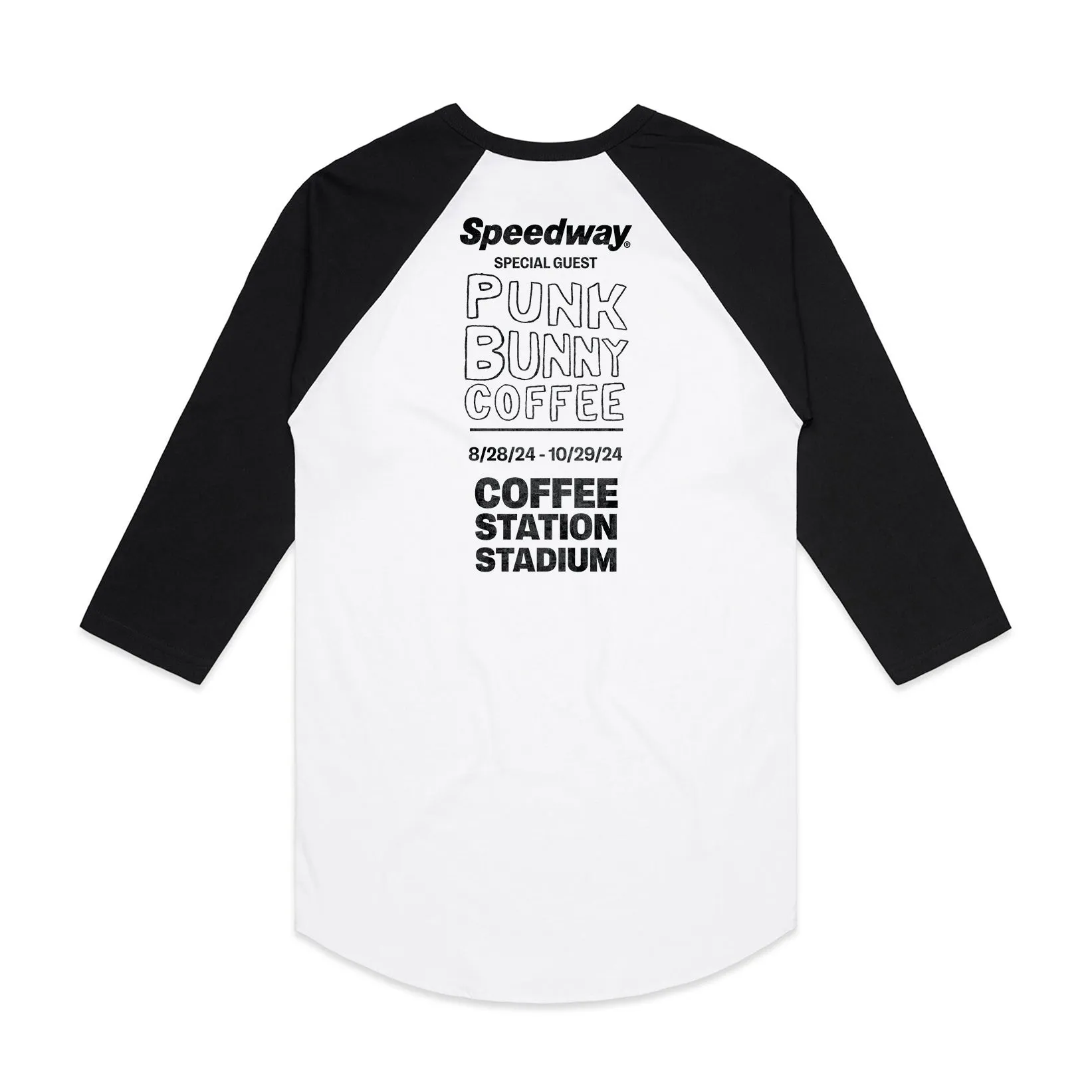 Speedway® x Punk Bunny™ Spray Paint Baseball Tee