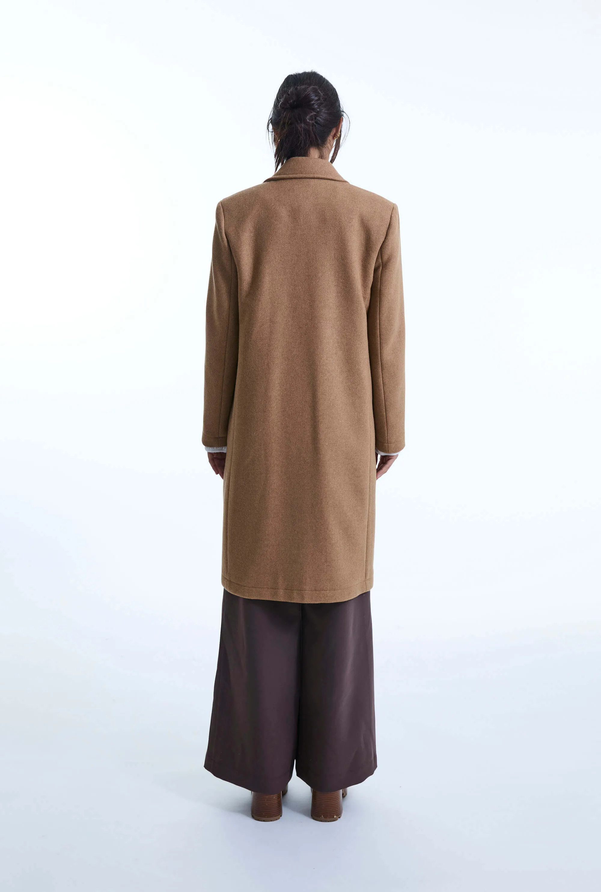 Tailored Camel Coat