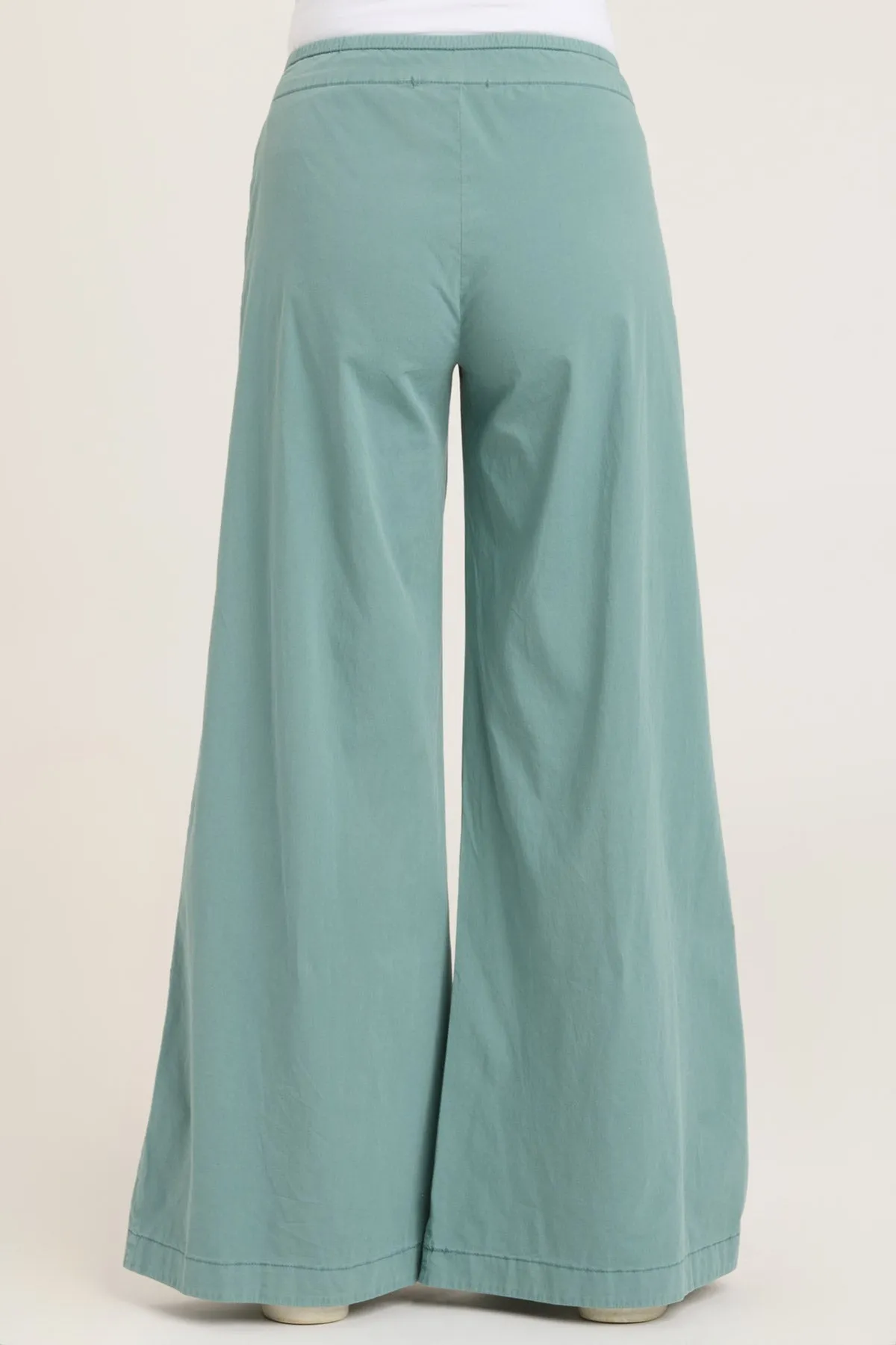 Terraced Wide Leg Pant