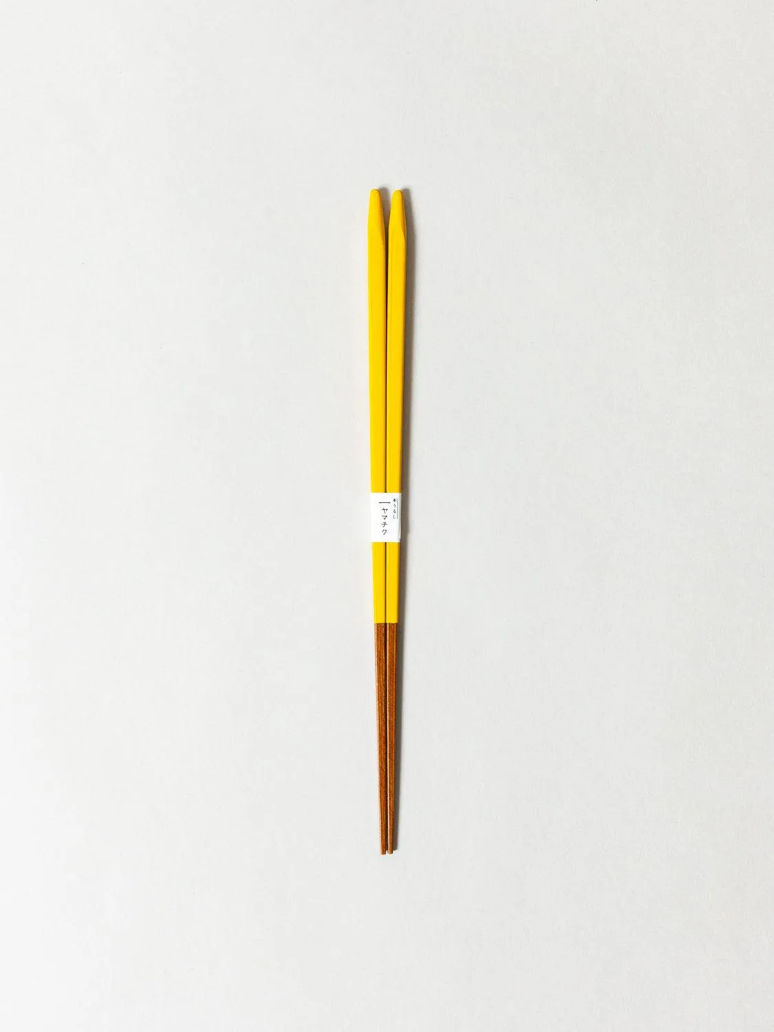 Urushi Slim Chopsticks, Yellow