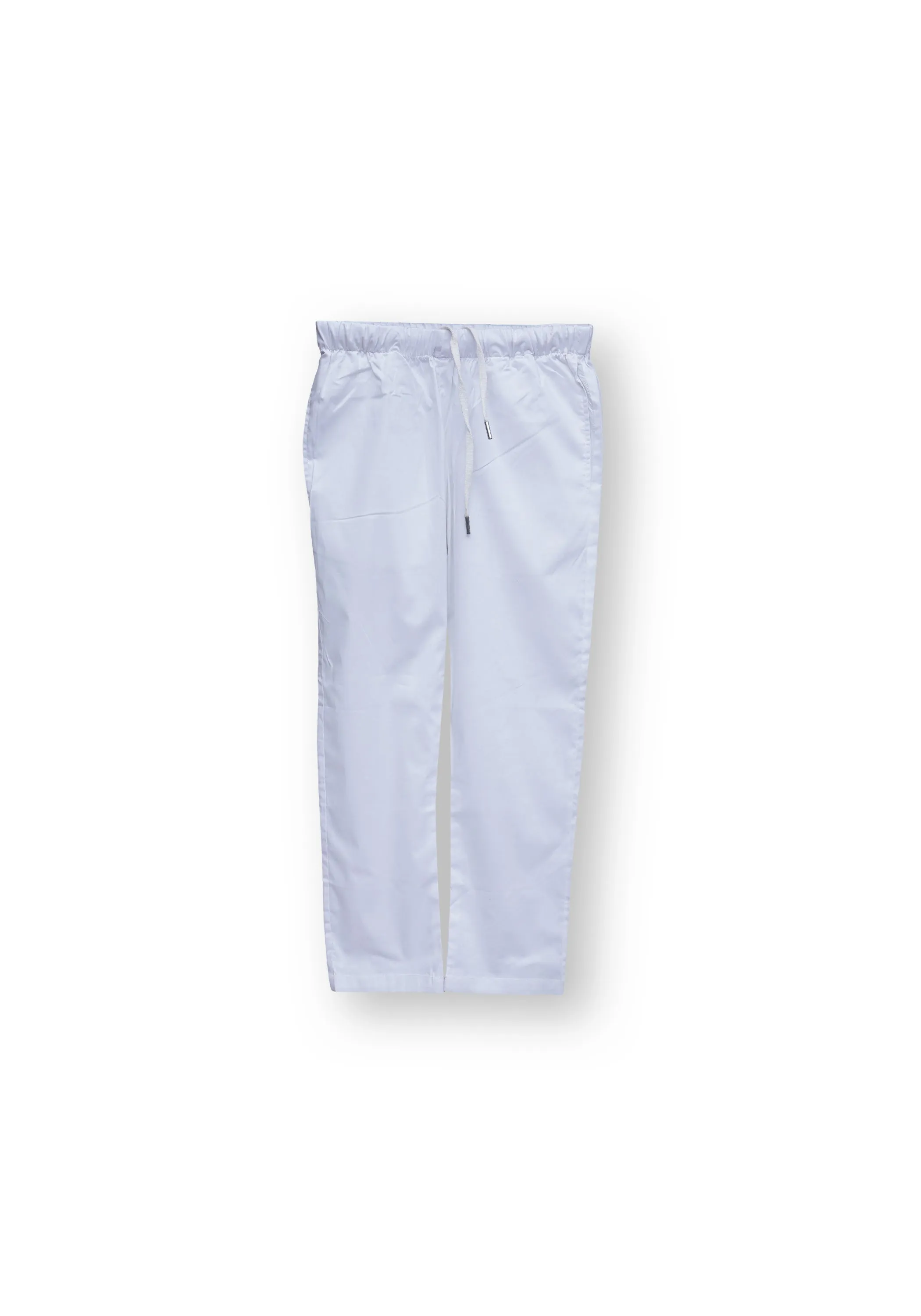 White Basic Trousers