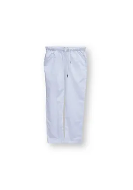 White Basic Trousers