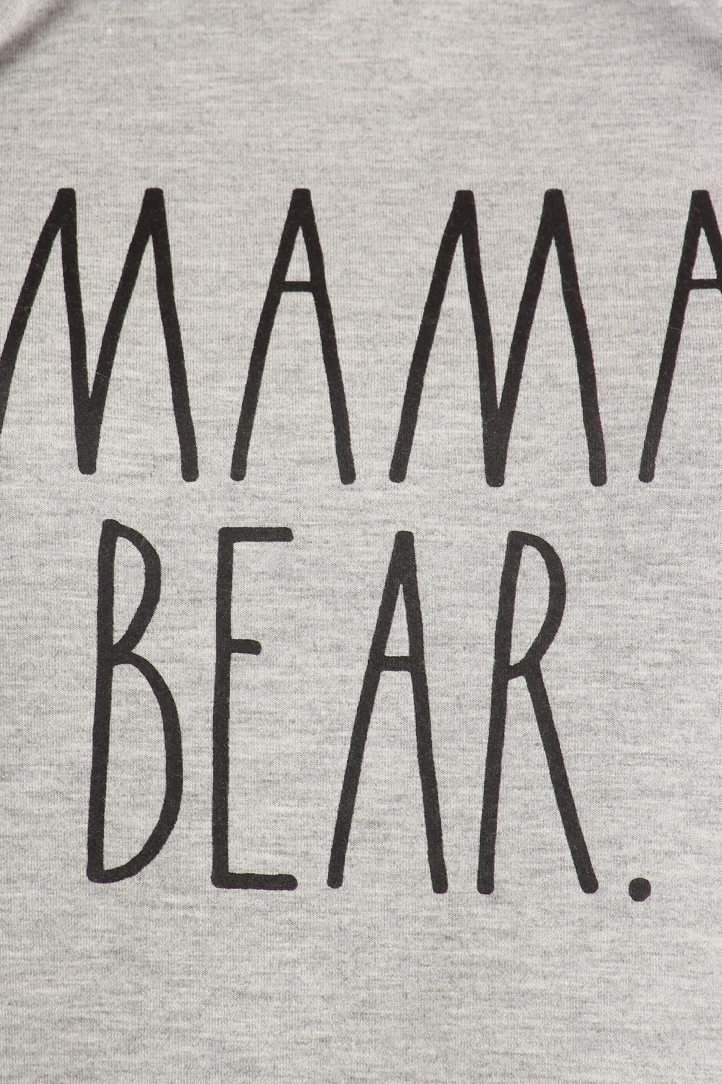 Women's "MAMA BEAR" Slim Fit Pullover Fashion Hoodie